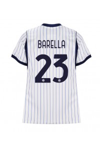 Inter Milan Nicolo Barella #23 Fotballdrakt Borte Klær Dame 2026-27 Korte ermer